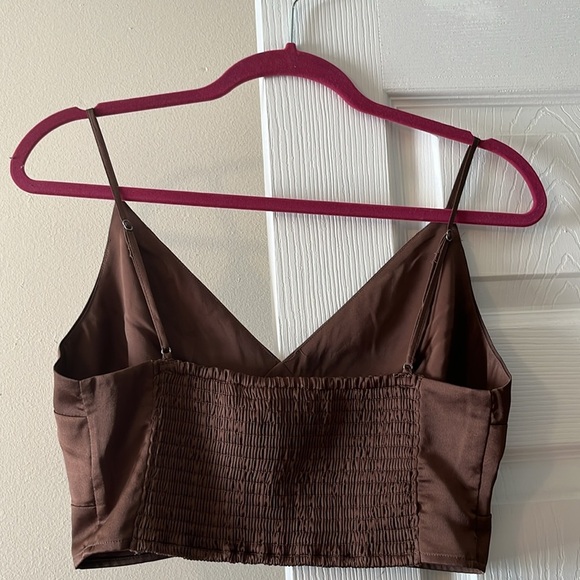 Abercrombie & Fitch Medium satin crop with flaw Second Hand - Picture 5 of 5